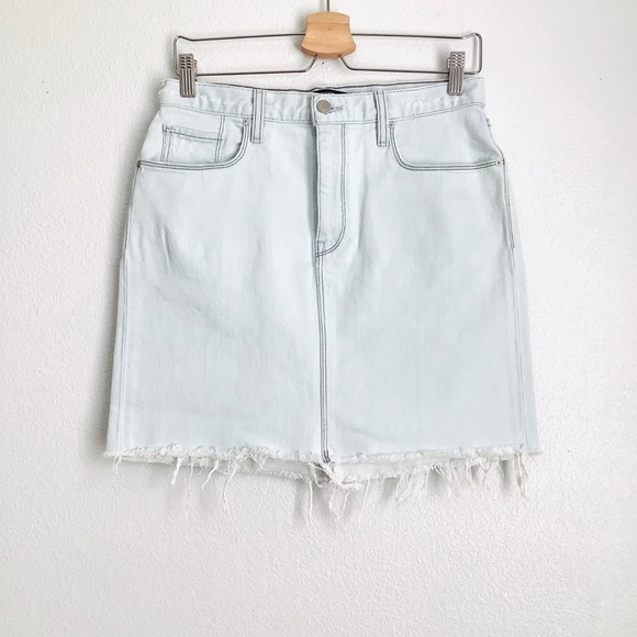 hudson lulu denim skirt